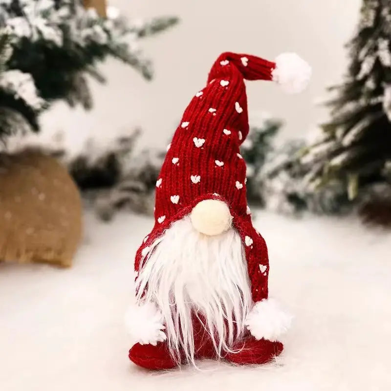 Christmas Gnome Plush Doll-3