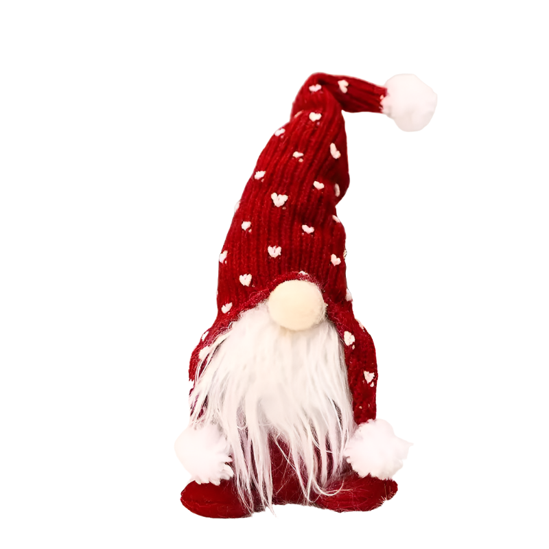 Christmas Gnome Plush Doll-0