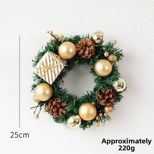 Christmas gift, Christmas wreath, door hanging-0