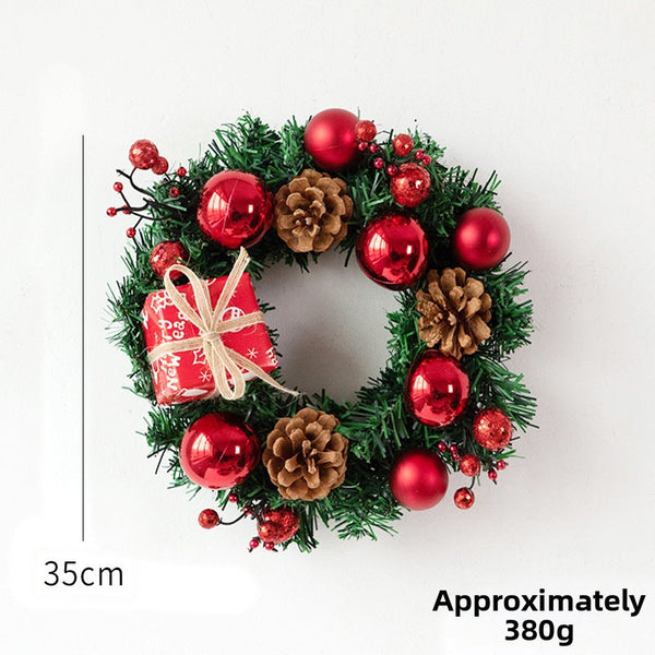 Christmas gift, Christmas wreath, door hanging-0