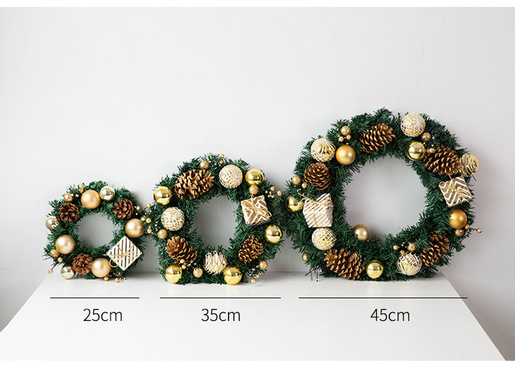 Christmas gift, Christmas wreath, door hanging-3