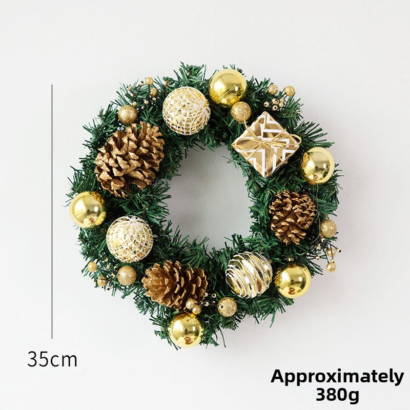 Christmas gift, Christmas wreath, door hanging-0