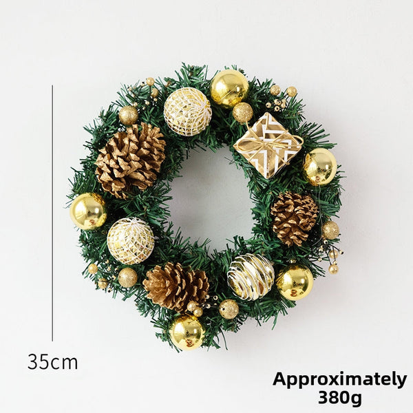 Christmas gift, Christmas wreath, door hanging-0