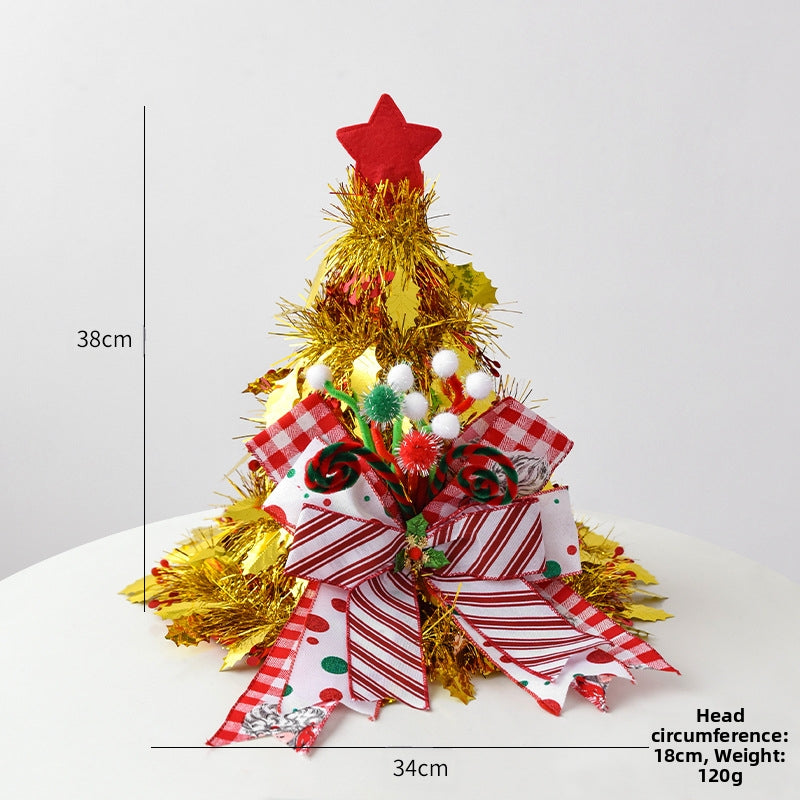 Christmas gift Christmas Hat Decorative Ornaments-0